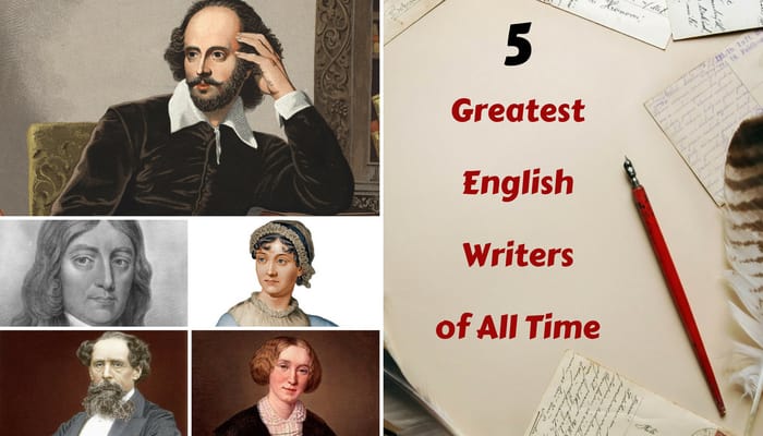 Top Five Influential English Writer Of Literary History 6090